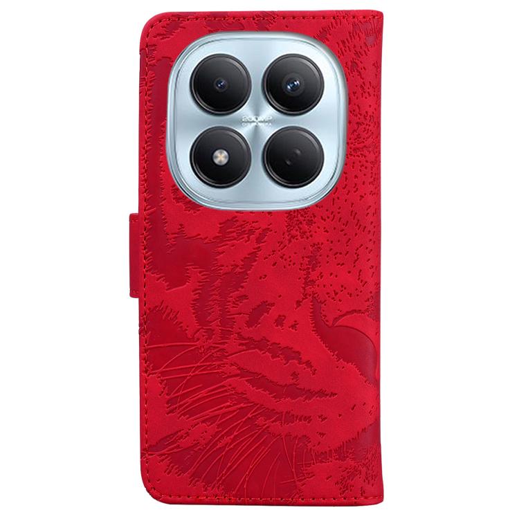 For Redmi Note 15 Pro 4G Global 163.2mm Tiger Embossing Pattern Flip Leather Phone Case