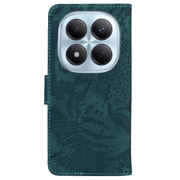 For Redmi Note 15 Pro 4G Global 163.2mm Tiger Embossing Pattern Flip Leather Phone Case