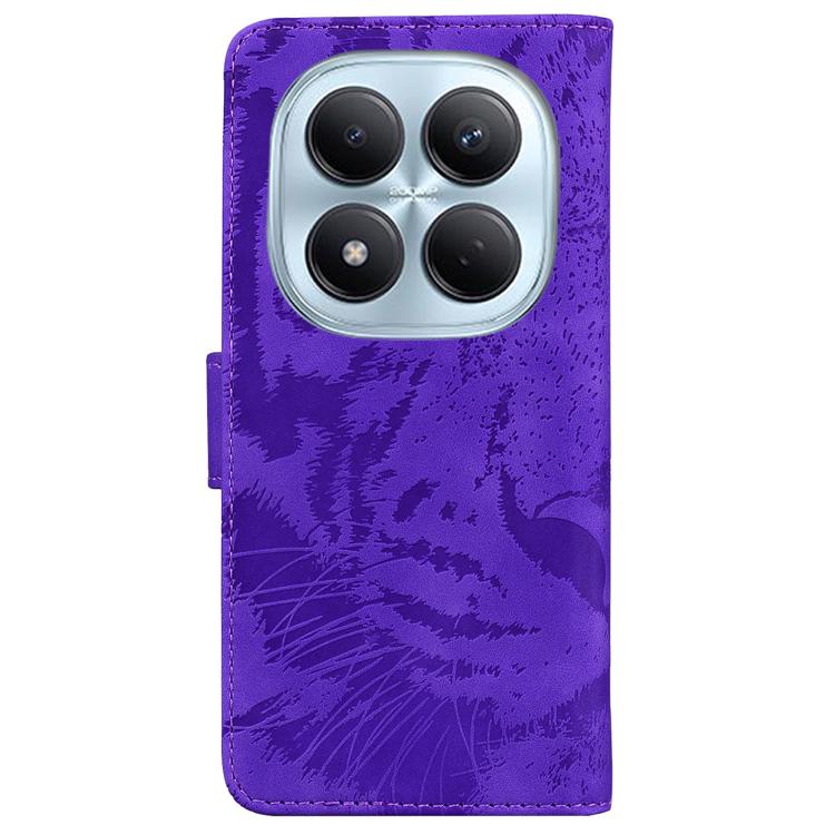 For Redmi Note 15 Pro 4G Global 163.2mm Tiger Embossing Pattern Flip Leather Phone Case