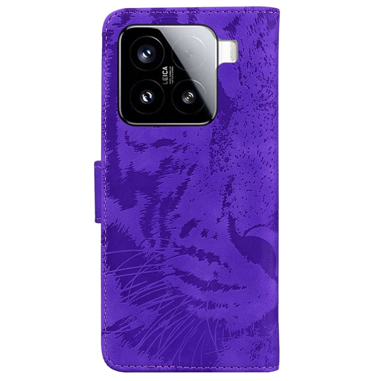 For Xiaomi 15 Tiger Embossing Pattern Flip Leather Phone Case