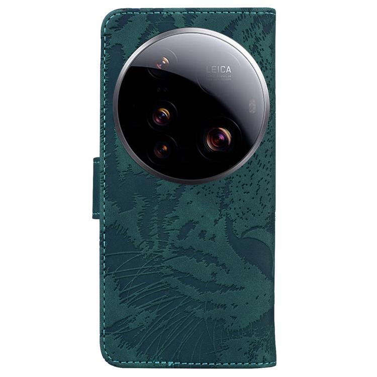 For Xiaomi 15 Ultra Tiger Embossing Pattern Flip Leather Phone Case