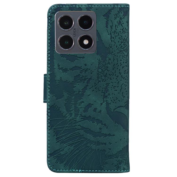 For Xiaomi 15T 5G Tiger Embossing Pattern Flip Leather Phone Case