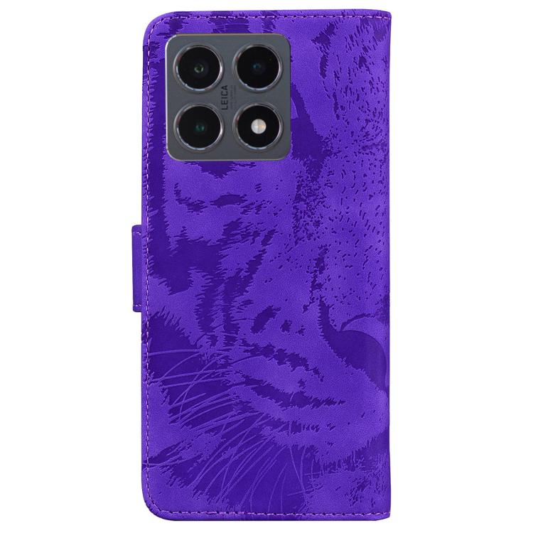 For Xiaomi 15T 5G Tiger Embossing Pattern Flip Leather Phone Case