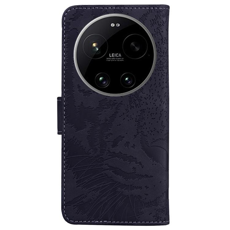 For Xiaomi 17 Ultra Tiger Embossing Pattern Flip Leather Phone Case