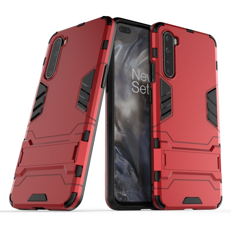 For OnePlus Nord PC + TPU Shockproof Protective Case with Invisible Holder
