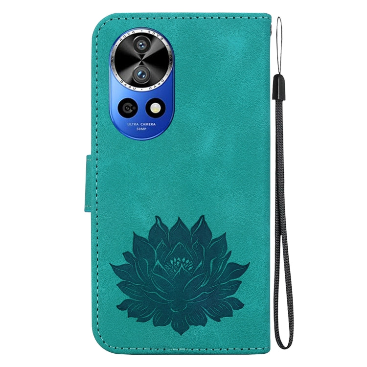 For Huawei nova 12 Pro / nova 12 Ultra Lotus Embossed Leather Phone Case