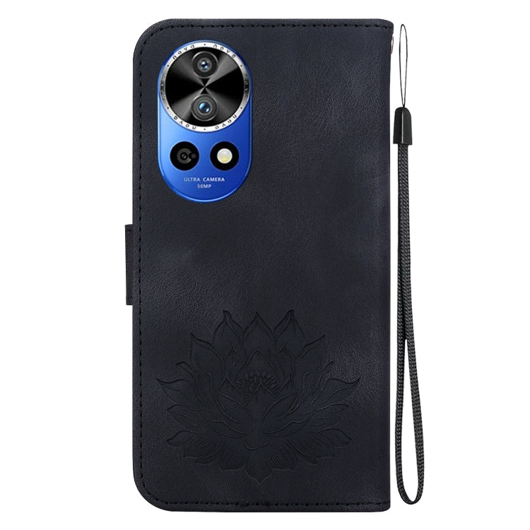 For Huawei nova 12 Pro / nova 12 Ultra Lotus Embossed Leather Phone Case