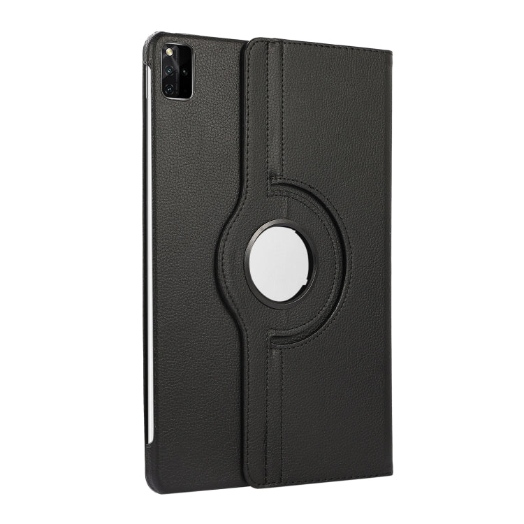 For Huawei MatePad SE 11 360 Degree Rotation Litchi Texture Leather Tablet Case