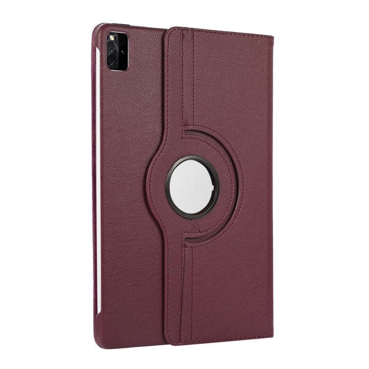 For Huawei MatePad SE 11 360 Degree Rotation Litchi Texture Leather Tablet Case