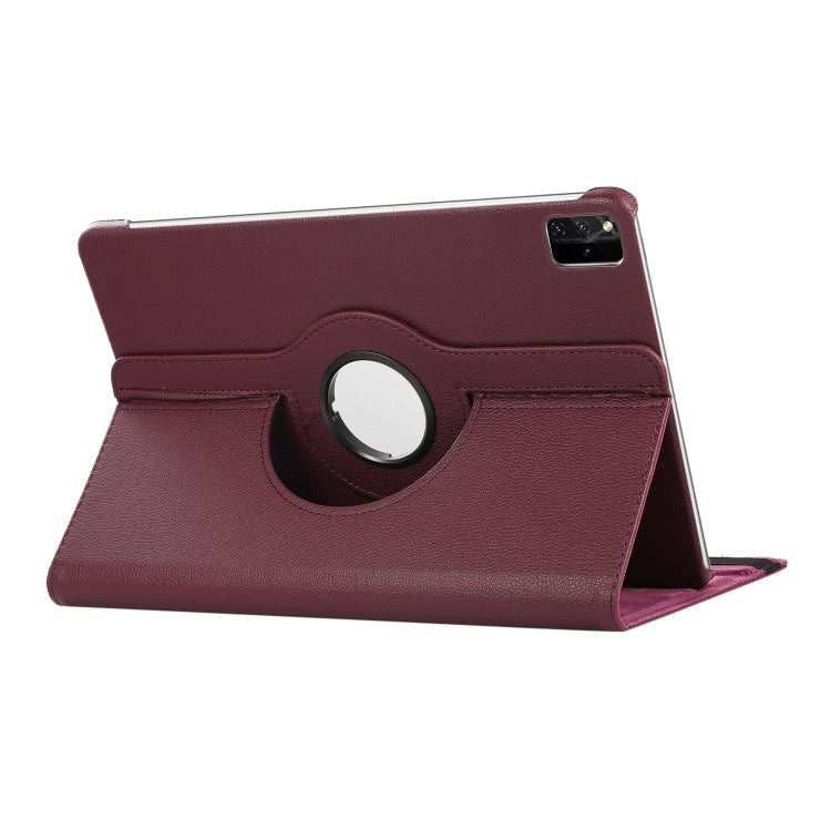 For Huawei MatePad SE 11 360 Degree Rotation Litchi Texture Leather Tablet Case