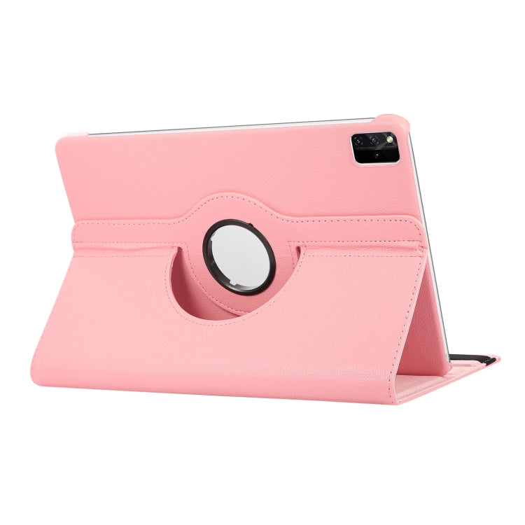 For Huawei MatePad SE 11 360 Degree Rotation Litchi Texture Leather Tablet Case