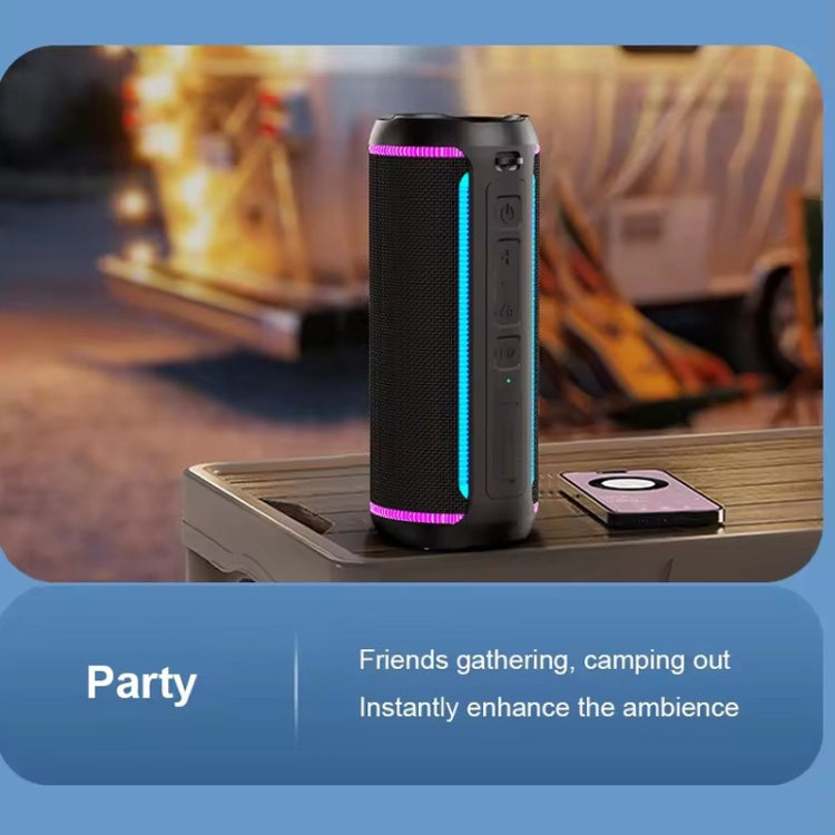 XDOBO Dignity 2024 50W IPX6 Outdoor Waterproof Portable Bluetooth Speaker - Black
