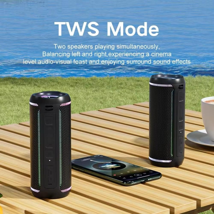 XDOBO Dignity 2024 50W IPX6 Outdoor Waterproof Portable Bluetooth Speaker - Black