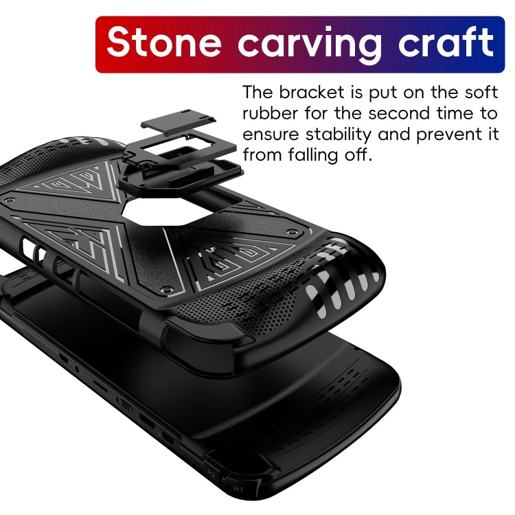 For SUBOR Q900 TPU Game Console Protective Case with Holder