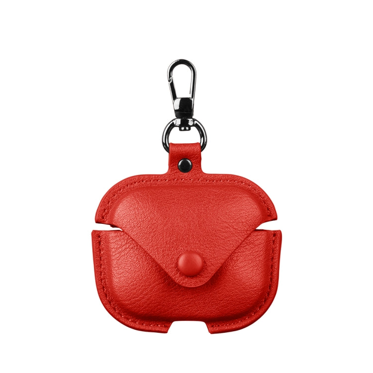 For Redmi Buds 5 / 6S Business Leather Earphone Protective Case with Hook