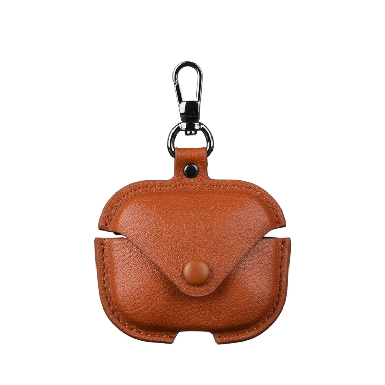 For Redmi Buds 5 / 6S Business Leather Earphone Protective Case with Hook