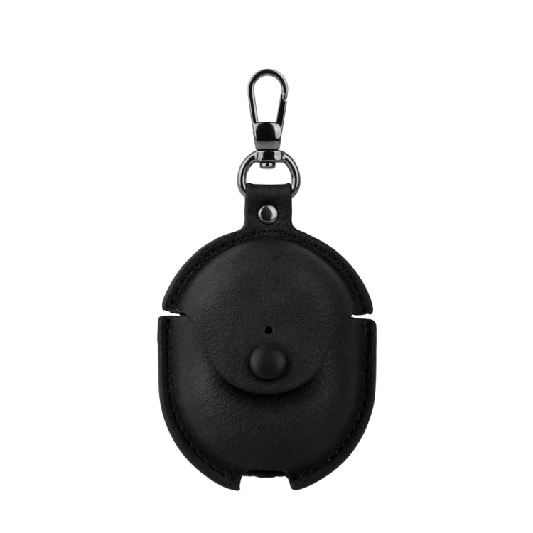 For Redmi Buds 4 Business Leather Earphone Protective Case with Hook