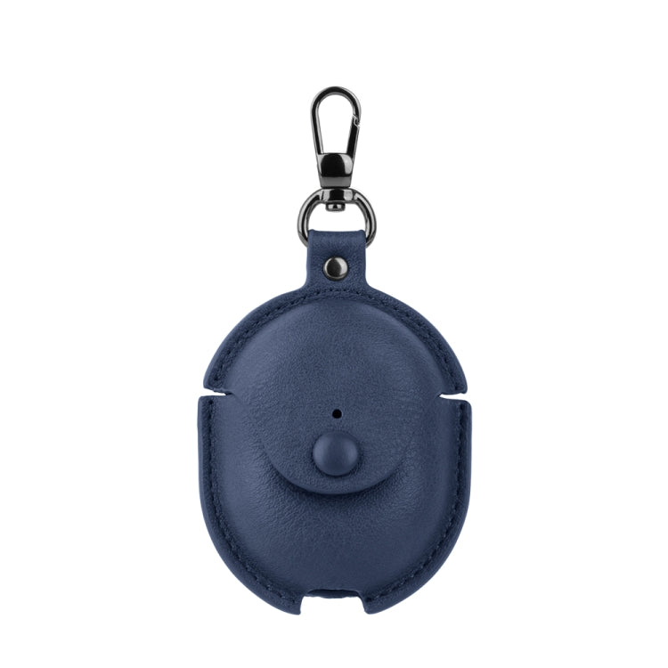 For Redmi Buds 4 Business Leather Earphone Protective Case with Hook
