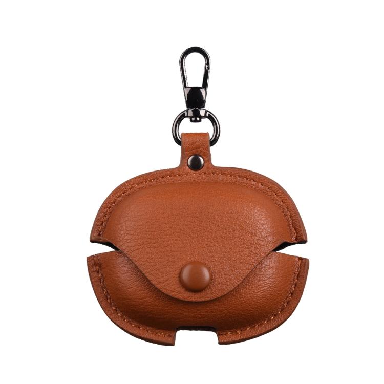 For Redmi Buds 6 Pro / 8 Pro Business Leather Earphone Protective Case with Hook