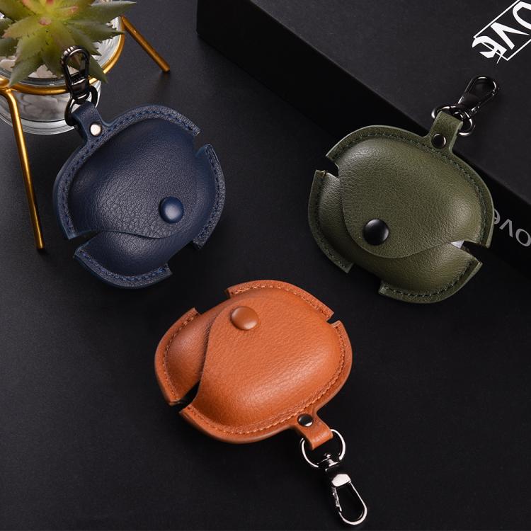 For Redmi Buds 6 Pro / 8 Pro Business Leather Earphone Protective Case with Hook