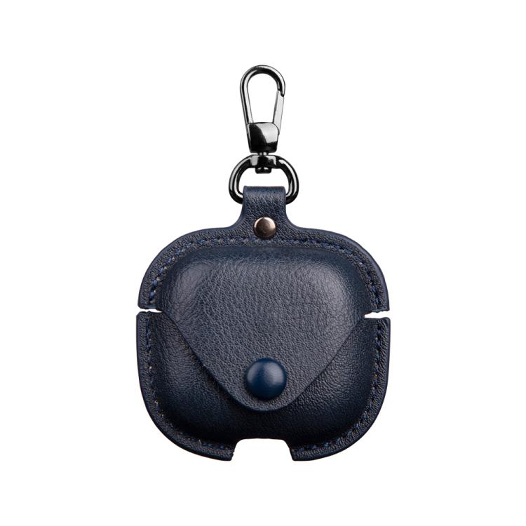 For Redmi Buds 6 Active Edition Business Leather Earphone Protective Case with Hook