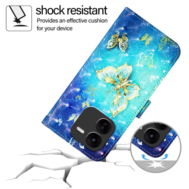 For vivo iQOO Z9x 3D Painting Horizontal Flip Leather Phone Case