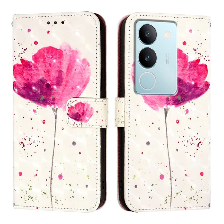 For vivo V29 5G Global / V29 Pro 3D Painting Horizontal Flip Leather Phone Case