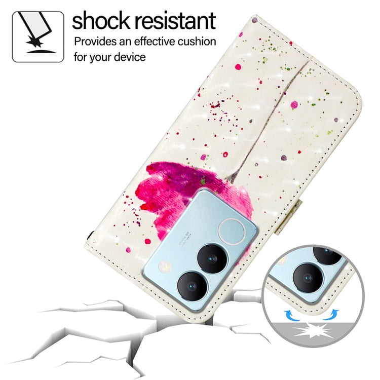 For vivo V29 5G Global / V29 Pro 3D Painting Horizontal Flip Leather Phone Case