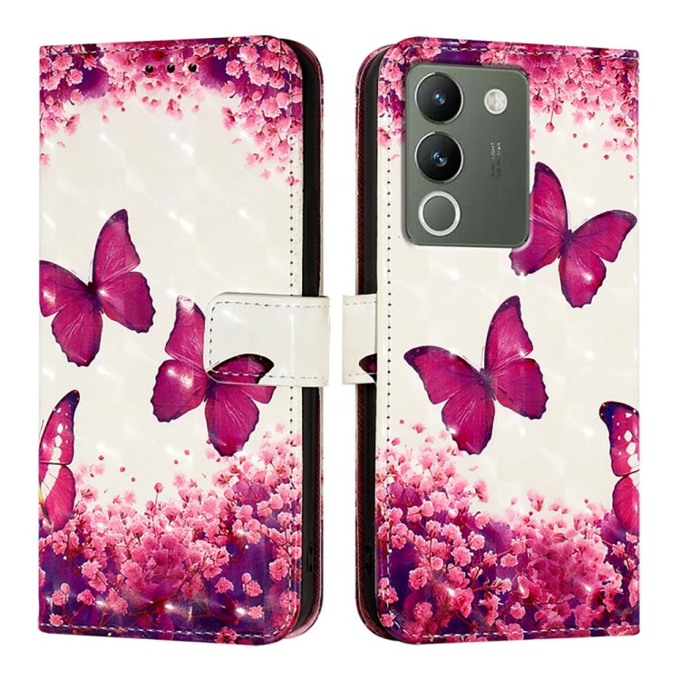 For vivo V29e / Y200 / V30 Lite 5G Global 3D Painting Horizontal Flip Leather Phone Case