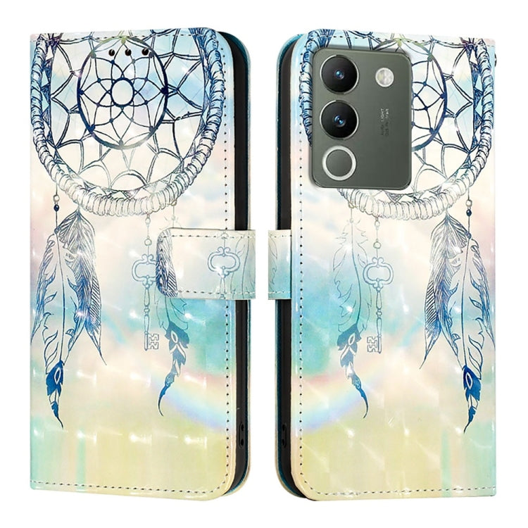 For vivo V29e / Y200 / V30 Lite 5G Global 3D Painting Horizontal Flip Leather Phone Case