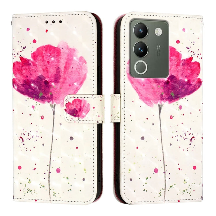 For vivo V29e / Y200 / V30 Lite 5G Global 3D Painting Horizontal Flip Leather Phone Case