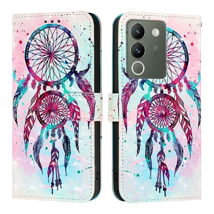 For vivo V29e / Y200 / V30 Lite 5G Global 3D Painting Horizontal Flip Leather Phone Case