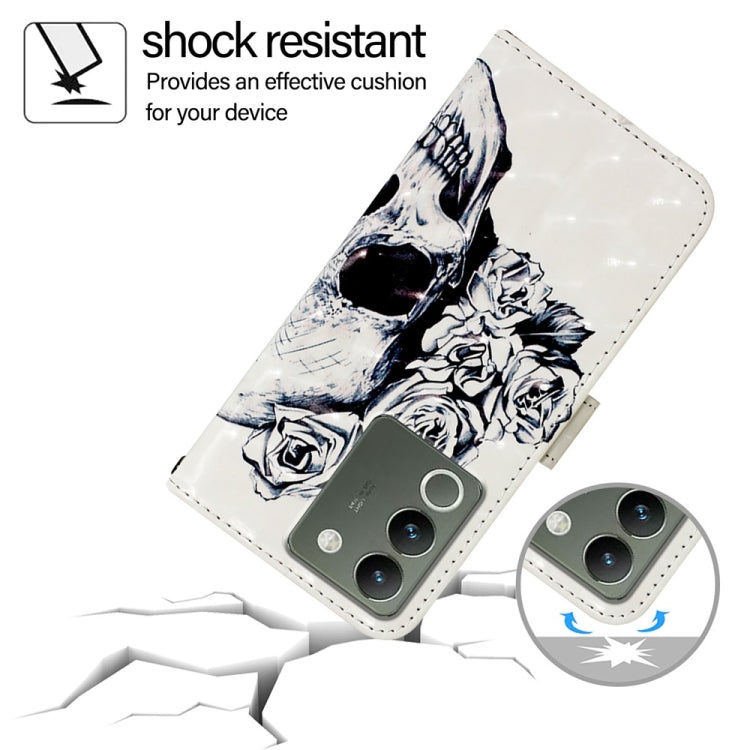 For vivo V29e / Y200 / V30 Lite 5G Global 3D Painting Horizontal Flip Leather Phone Case