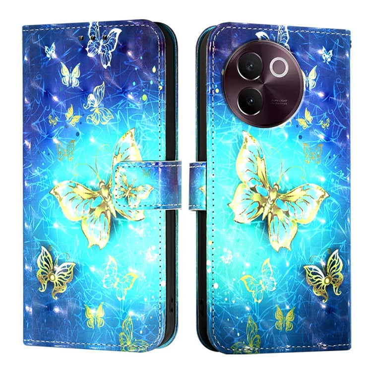 For vivo V30e Global 3D Painting Horizontal Flip Leather Phone Case