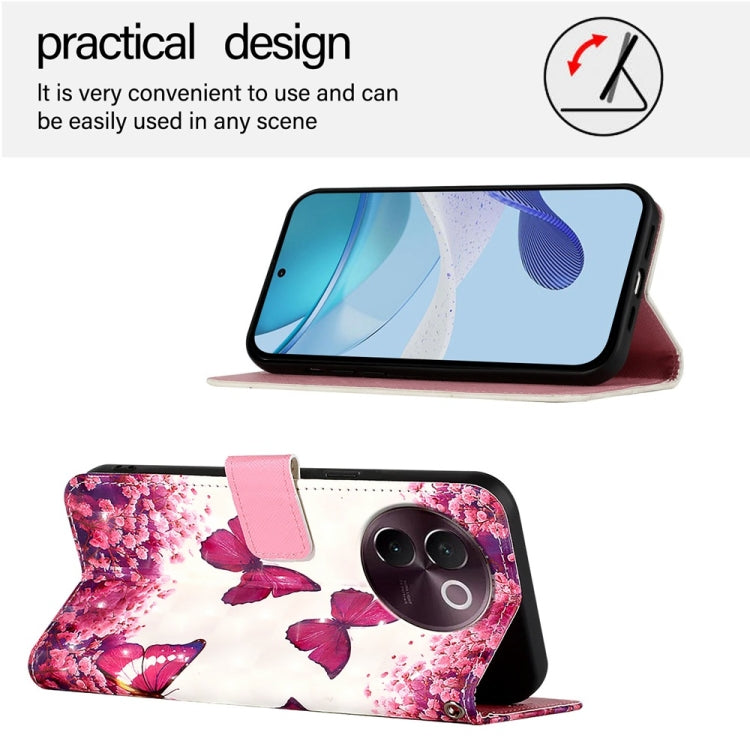 For vivo V30e Global 3D Painting Horizontal Flip Leather Phone Case
