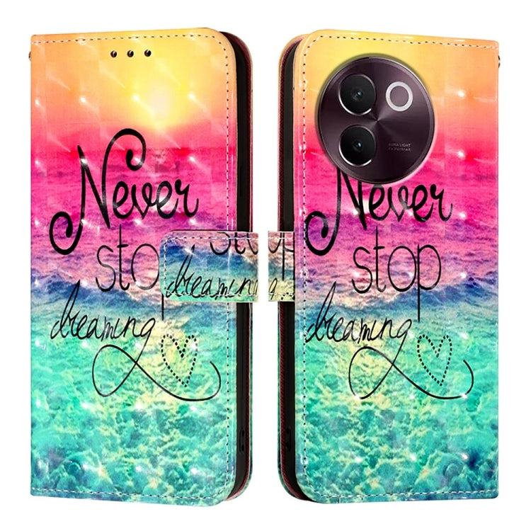 For vivo V30e Global 3D Painting Horizontal Flip Leather Phone Case