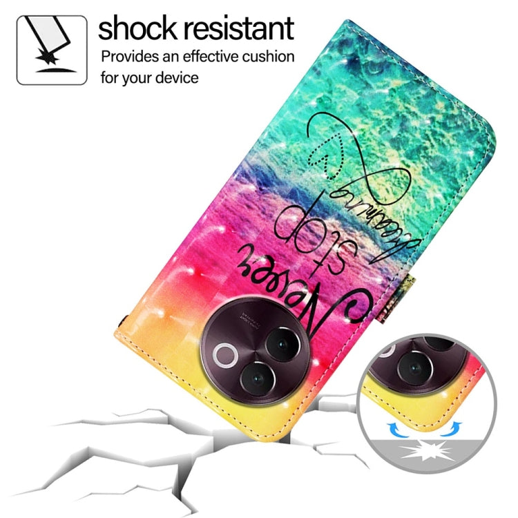For vivo V30e Global 3D Painting Horizontal Flip Leather Phone Case