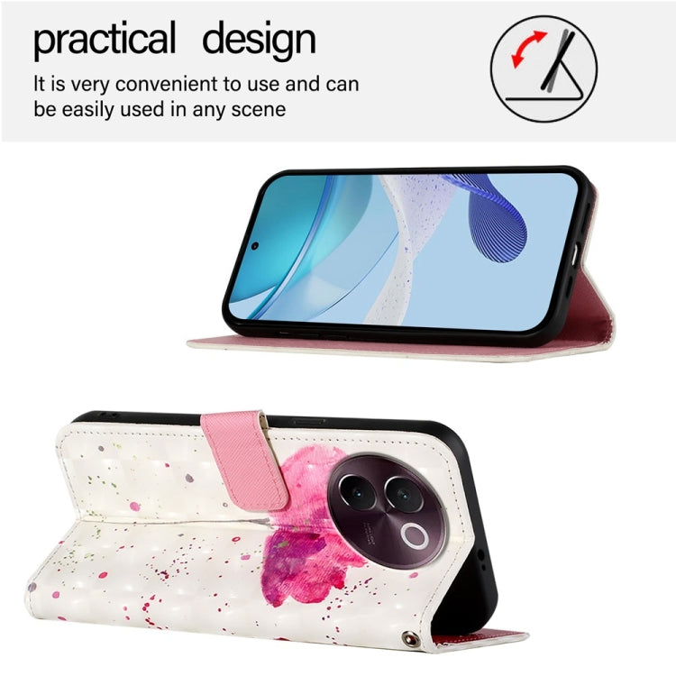 For vivo V30e Global 3D Painting Horizontal Flip Leather Phone Case