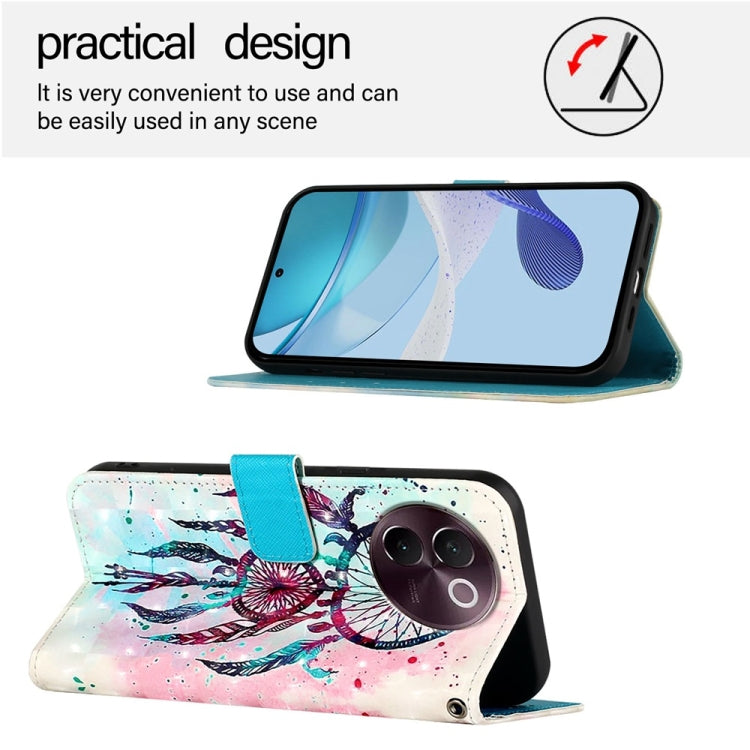 For vivo V30e Global 3D Painting Horizontal Flip Leather Phone Case