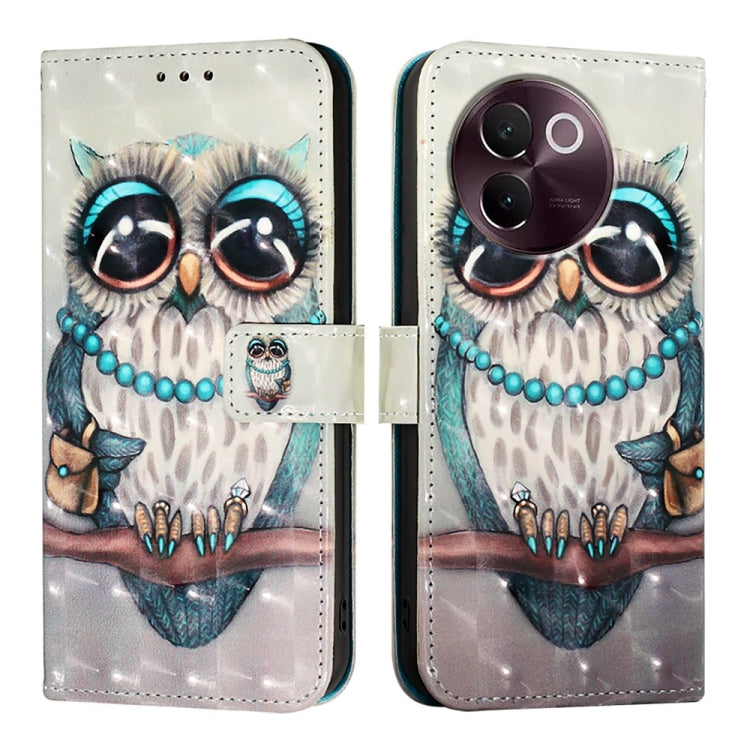 For vivo V30e Global 3D Painting Horizontal Flip Leather Phone Case