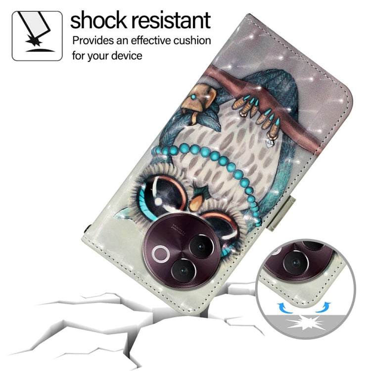 For vivo V30e Global 3D Painting Horizontal Flip Leather Phone Case