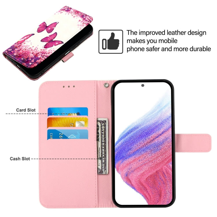 For vivo X100 3D Painting Horizontal Flip Leather Phone Case