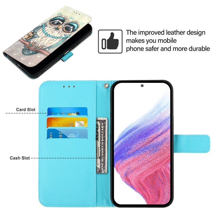 For vivo X100 3D Painting Horizontal Flip Leather Phone Case