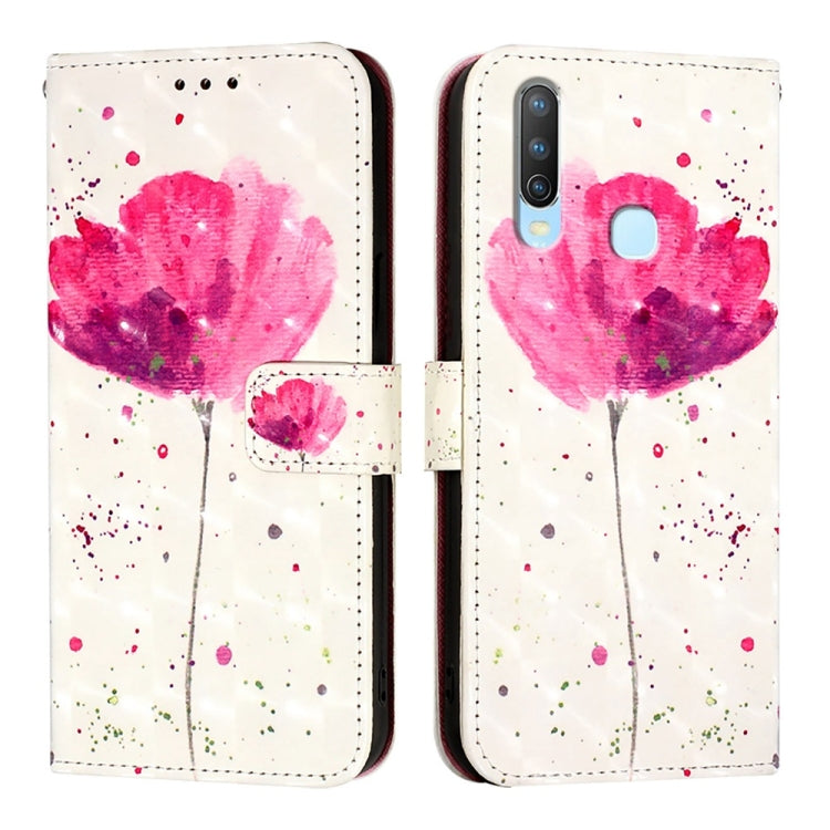 For vivo Y17 / Y15 / Y12 / Y11 3D Painting Horizontal Flip Leather Phone Case