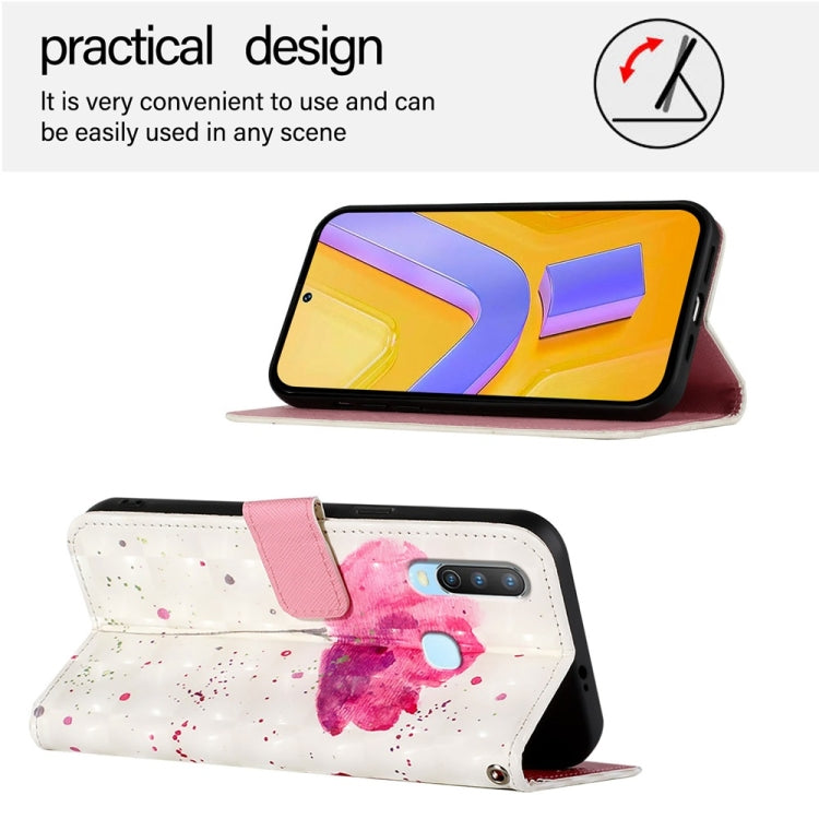 For vivo Y17 / Y15 / Y12 / Y11 3D Painting Horizontal Flip Leather Phone Case