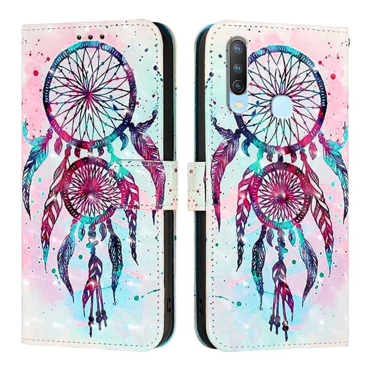 For vivo Y17 / Y15 / Y12 / Y11 3D Painting Horizontal Flip Leather Phone Case