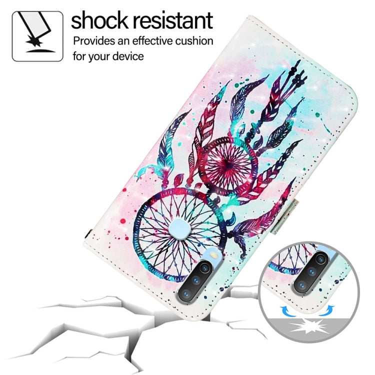 For vivo Y17 / Y15 / Y12 / Y11 3D Painting Horizontal Flip Leather Phone Case