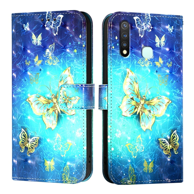 For vivo Y19 / U3 / Y5s / Z5i / U20 3D Painting Horizontal Flip Leather Phone Case