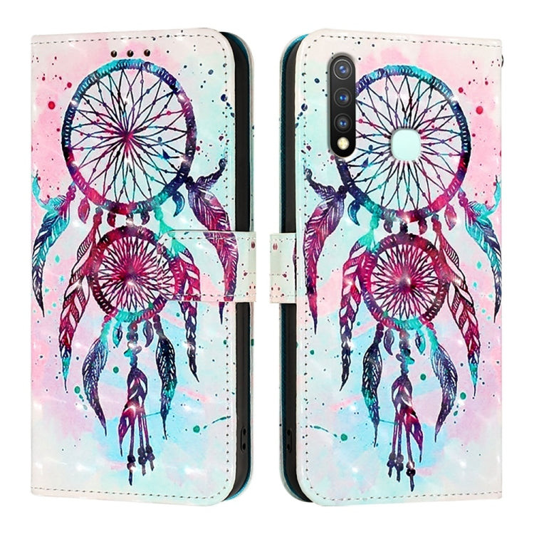 For vivo Y19 / U3 / Y5s / Z5i / U20 3D Painting Horizontal Flip Leather Phone Case