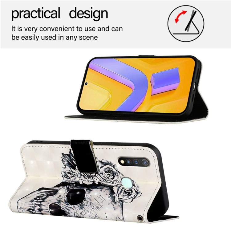For vivo Y19 / U3 / Y5s / Z5i / U20 3D Painting Horizontal Flip Leather Phone Case